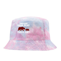 Bear This Is My Nana Bear Pajama57 Polar Panda Tie Dyed Bucket Hat | Artistshot