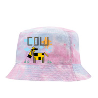 Cardboard Boxes Cow Tie Dyed Bucket Hat | Artistshot