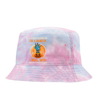 Diabetes Diabetic Nothing Scares Me Im A Diabetic I Deal With Pricks 4 Tie Dyed Bucket Hat | Artistshot