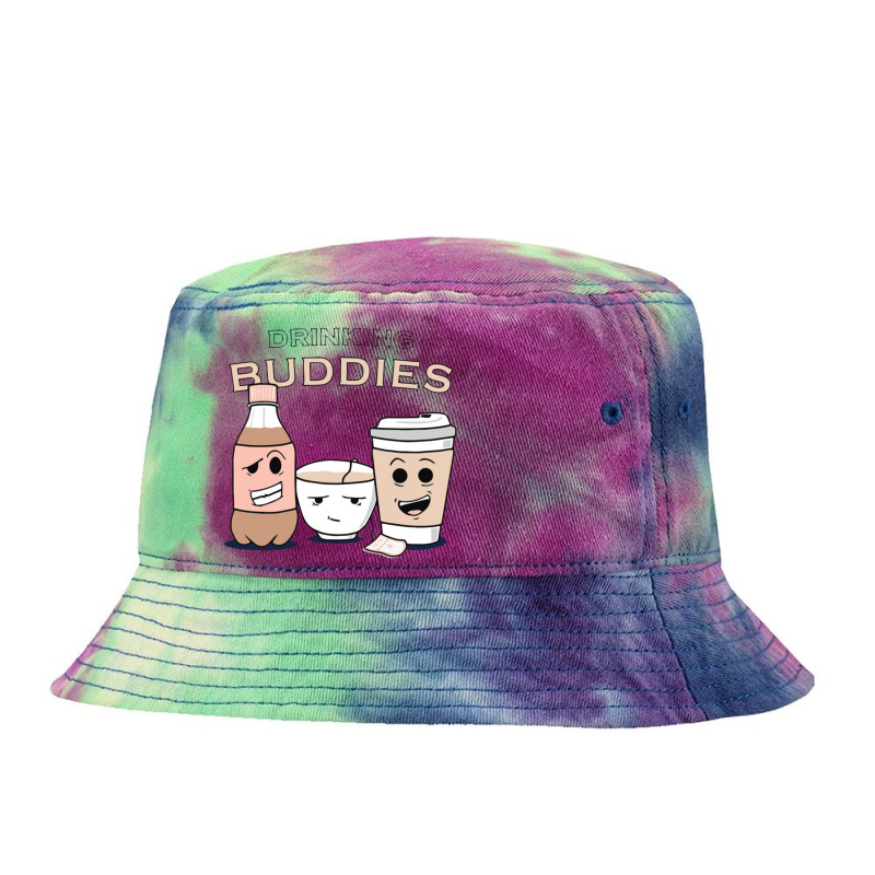 Drinking Buddies Tie Dyed Bucket Hat by beatpurwodadi | Artistshot