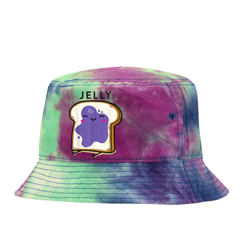 Peanut Butter& Jelly Matching Couple Shirts His Hers Outfits T Shirt Tie Dyed Bucket Hat | Artistshot