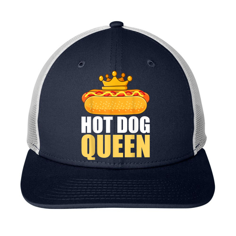 Funny Hot Dog For Women Girls Grilled Wiener Sausage Buns Snapback Trucker Cap by Valentino-Holt | Artistshot