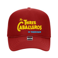 The Three Caballeros Title Card Foam Trucker Hat | Artistshot