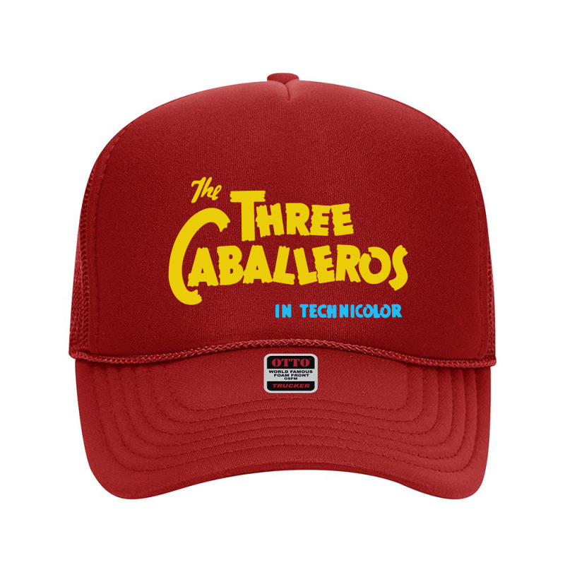 The Three Caballeros Title Card Foam Trucker Hat by Brigjen | Artistshot