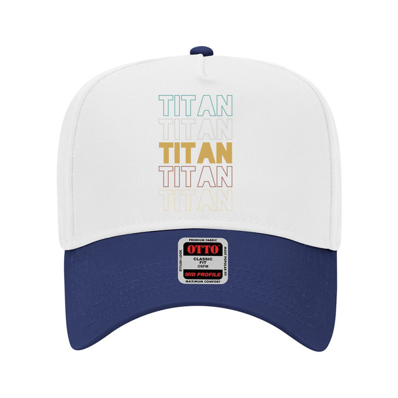 Titan Titan Titan Titan Titan Adjustable Baseball Cap | Artistshot