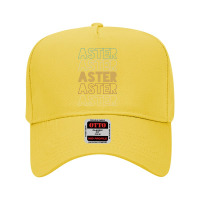 Aster Aster Aster Aster Aster Adjustable Baseball Cap | Artistshot