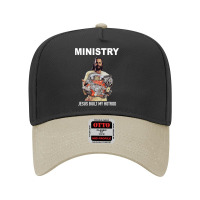 Jesus Built My Hotrod Adjustable Baseball Cap | Artistshot