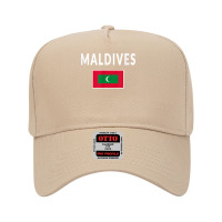 Maldives Maldivian Tee Flag Souvenir Gift Male Adjustable Baseball Cap | Artistshot