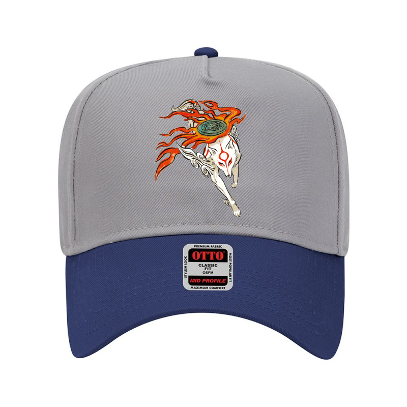 Amaterasu Wolf Adjustable Baseball Cap | Artistshot