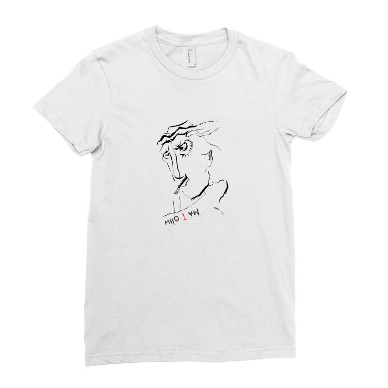 Who Am I ? Ladies Fitted T-Shirt by Disgus_Thing | Artistshot