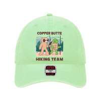 Copper Butte Hiking Team Climbing Expedition Camping Sloth T Shirt Dyed Cap | Artistshot