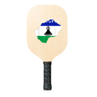 Lesotho Tshirt Pickleball Paddle | Artistshot