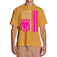 Medical Assistant American Flag Medical Assistant Urban Heavy T-shirt | Artistshot