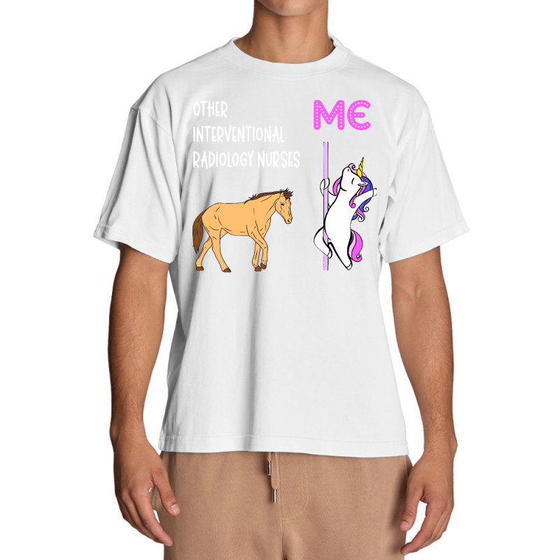 Interventional Radiology Nurse   Unicorn & Horse Design T Shirt Urban Heavy T-shirt by cheepcollar | Artistshot