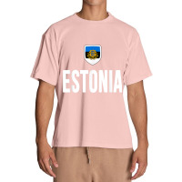 Estonia T Shirt Estonian Flag Eesti Souvenir Love Gift Urban Heavy T-shirt | Artistshot