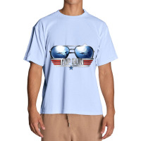 Top Gun Aviator Sunglasses Reflection Urban Heavy T-shirt | Artistshot