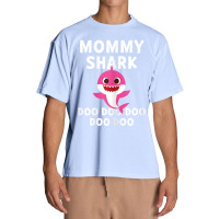 Womens Pinkfong Mommy Shark Official Urban Heavy T-shirt | Artistshot