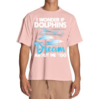 Dolphins Dream   Dolphin Whisperer Marine Biologist Zoology T Shirt Urban Heavy T-shirt | Artistshot