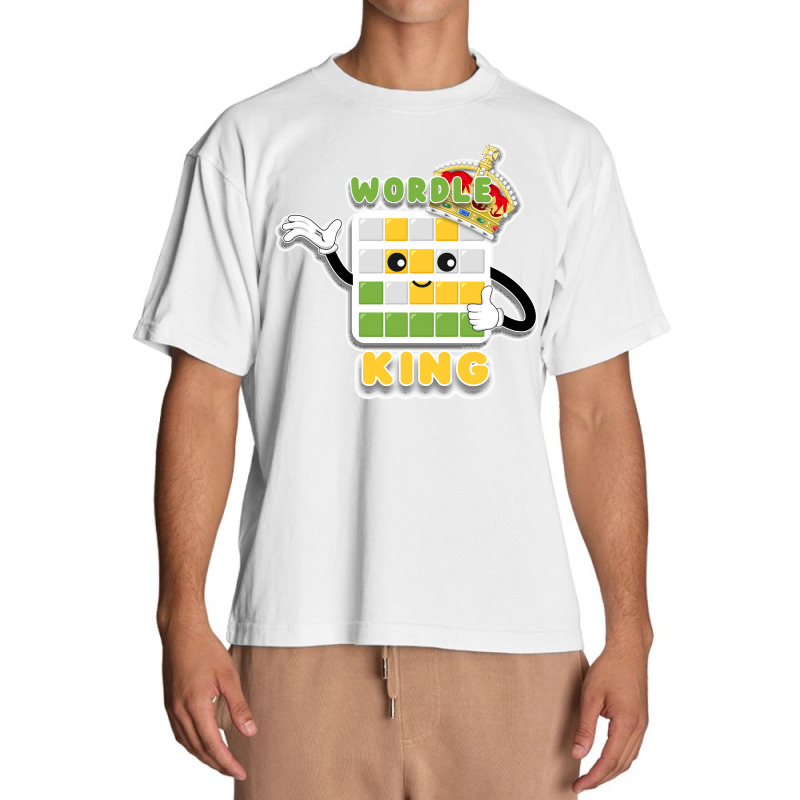 Wordle King Daily Word Game Wordle Kawaii Urban Heavy T-shirt | Artistshot