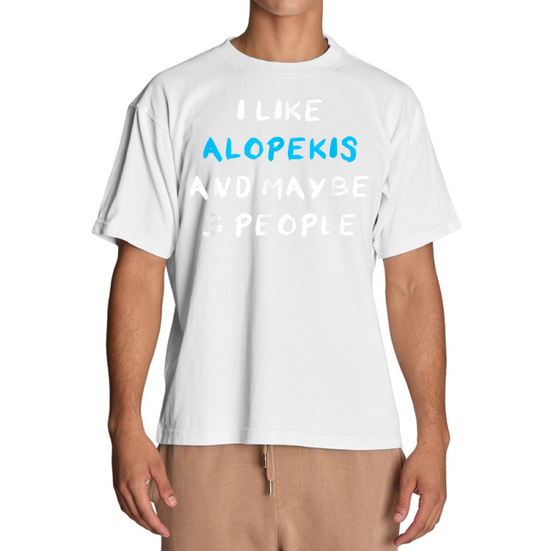 I Like Alopekis And Maybe 3 People Kokoni Melitaio Kynideo Urban Heavy T-shirt by Color | Artistshot