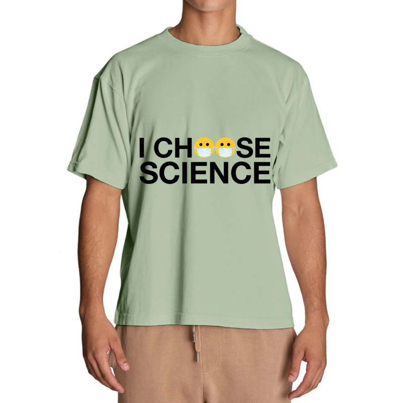 I Choose Science And Will Wear A Mask And Save Lives Urban Heavy T-shirt | Artistshot