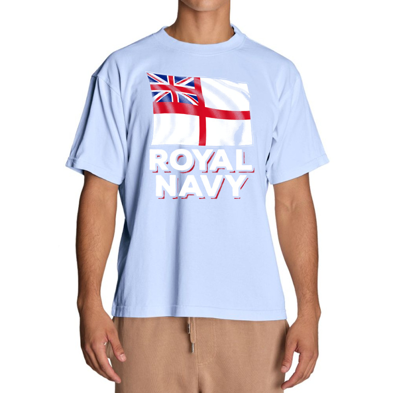 Royal Navy Sailor Britain Flag Union Jack Ensign Ship Urban Heavy T-shirt | Artistshot