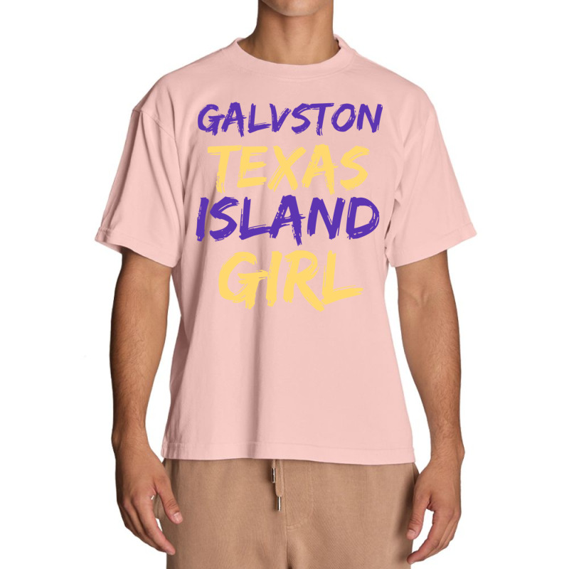 Galveston Island Apparel For Girls Boi Of Galveston Texas Pullover Hoo Urban Heavy T-shirt by cm-arts | Artistshot