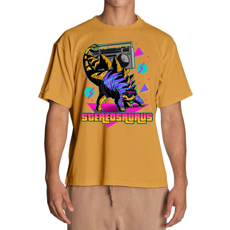 Stereosaurus, A Rad Dinosaur, Stereosaurus, A Rad Dinosaur, Stereosaur Urban Heavy T-shirt | Artistshot