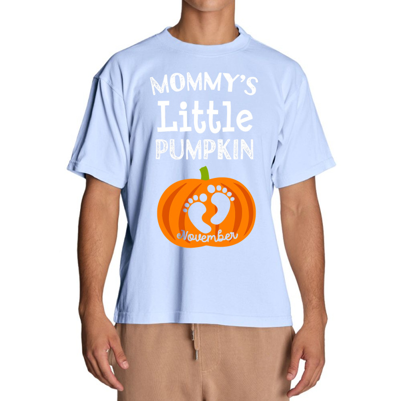 Halloween Pregnancy Due Date In November 2019 Pumpkin Urban Heavy T-shirt by badieu97 | Artistshot