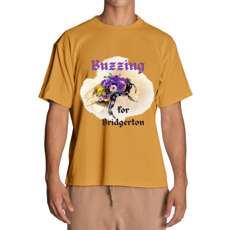 Buzzing For Bridgerton Floral Bee Urban Heavy T-shirt by Kanmosrin52 | Artistshot