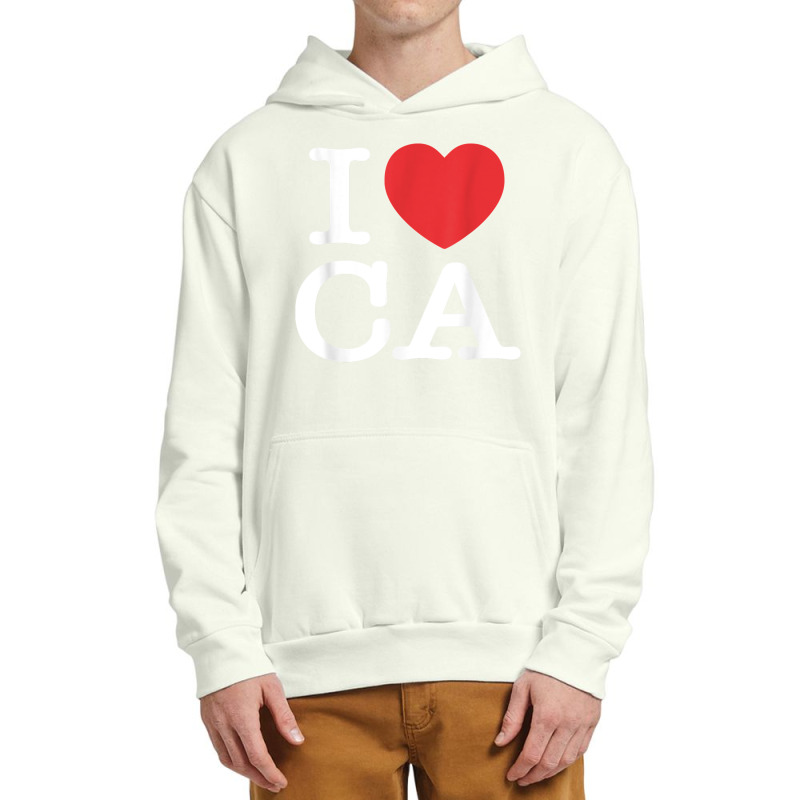 I Heart Ca Love California T Shirt Urban Pullover Hoodie by cm-arts | Artistshot