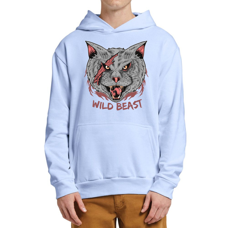 Wild Cat T  Shirt Wild Cat T  Shirt Urban Pullover Hoodie | Artistshot