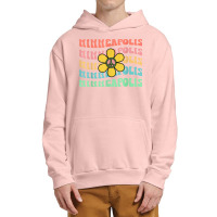 Minneapolis A Minnesota Retro Groovy Urban Pullover Hoodie | Artistshot