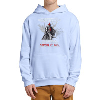 Womens I'm A Warrior Of God The Lord Jesus Is My Commanding Officer V Urban Pullover Hoodie | Artistshot