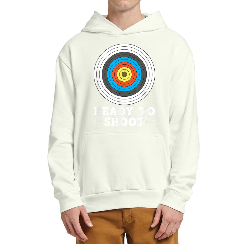 Ready To Shoot Bow And Arrow Archery Target Urban Pullover Hoodie | Artistshot