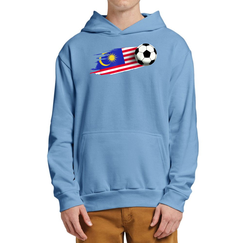 Malaysia Flag Jersey Malaysian Soccer Team Malaysian T Shirt Urban Pullover Hoodie by cm-arts | Artistshot