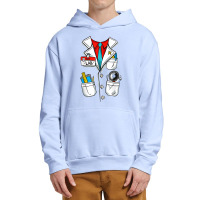 Funny Science Lab Coat Costume Tshirt Halloween Party Shirt Urban Pullover Hoodie | Artistshot