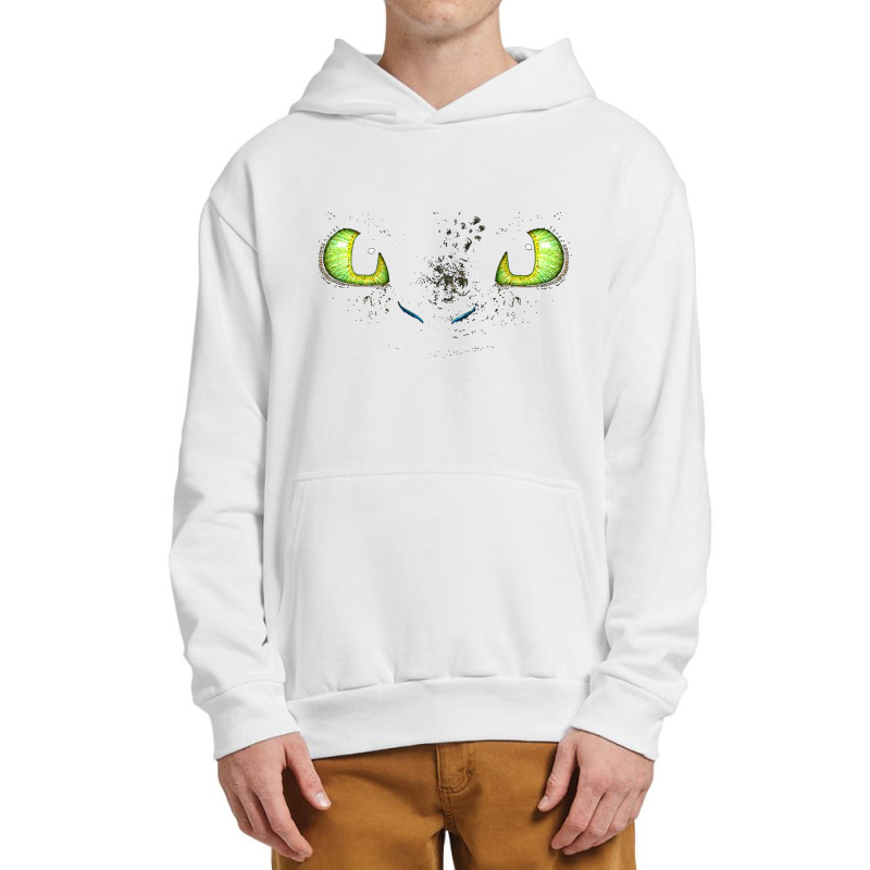 Toothless Fiery Eyes Urban Pullover Hoodie | Artistshot