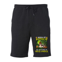 Shih Tzu Buckle Up Buttercup You Just Flipped My Witch Switch Fleece Short | Artistshot