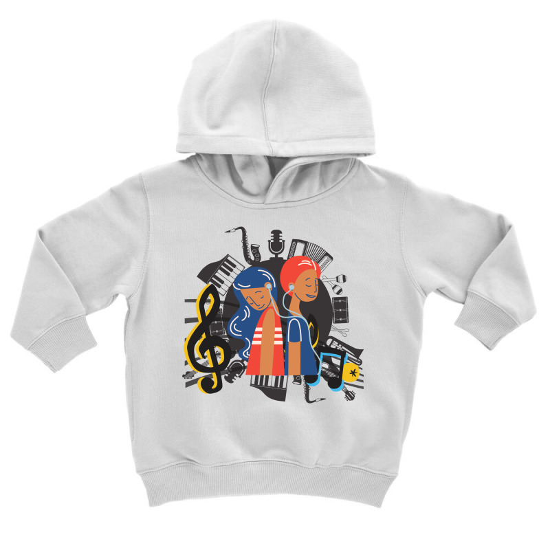 Love Music Toddler Hoodie | Artistshot