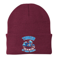 Triker Motorcycle Trike Motortrike Three Wheeler Biker Gift T Shirt Beanie | Artistshot