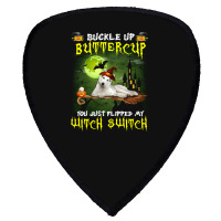 Siberian Husky Buckle Up Buttercup You Just Flipped My Witch Switch Shield S Patch | Artistshot