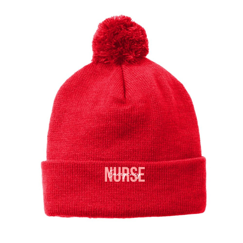 Nurse Er Nurse Emergency Room Nurse Registered Nurse Pom Pom Beanie | Artistshot