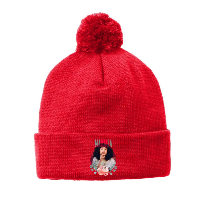 Mahalia   Love And Compromise Pom Pom Beanie by fikrizain | Artistshot