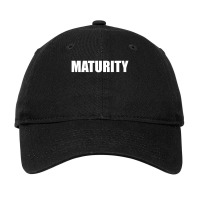 Maturity Premium  Art T Shirt Adjustable Cap | Artistshot