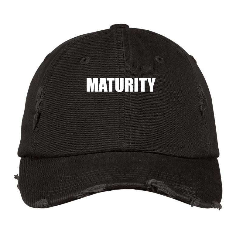 Maturity Premium  Art T Shirt Vintage Cap by ARTWOMAN | Artistshot