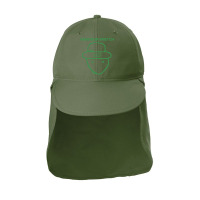 Amateur Leprechaun Sketch Mobile Alabama St Patrick's Day Pullover Hoo Sun Shade Cap | Artistshot