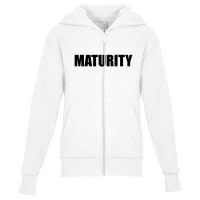 Maturity Premium T Shirt Youth Zipper Hoodie | Artistshot