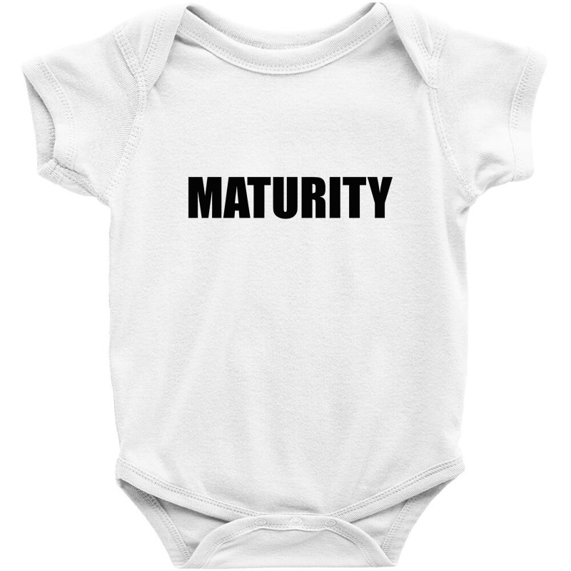 Maturity Premium T Shirt Baby Bodysuit by ARTWOMAN | Artistshot