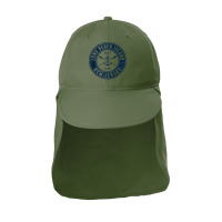 Long Beach Island New Jersey Nj Vintage Boat Anchor & Oars Raglan Base Sun Shade Cap | Artistshot